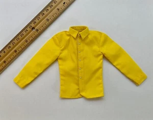 1/6 scale YELLOW Shirt for 12" Male Action Figure Doll Accessories hot toys - Imagen 1 de 1