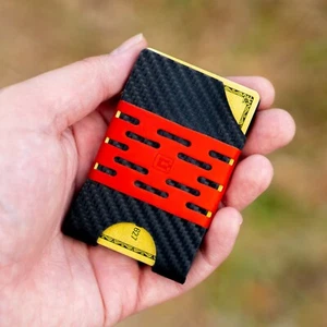 Clip & Carry SLYDEX - U.S. made Kydex Slim Minimalist Mens Wallet Card Holder - Picture 1 of 6