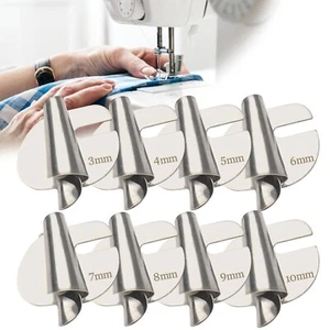 Pie prensatelas universal para máquina de coser 8 piezas dobladillo enrollado 3-10 mm - Imagen 1 de 11