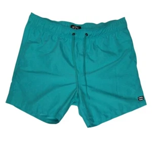 Billabong Costume da Bagno Riciclatore Tutto il Giorno Layback Blu Teal Uomo Taglia L - Foto 1 di 7