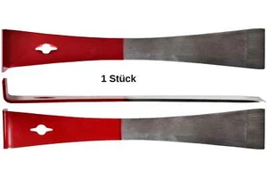 1 Stockmeißel abgewinkelt teilweise rot Imker Werkzeug Federstahl Bienen - Bild 1 von 3