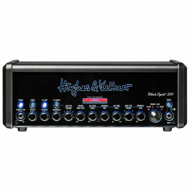 Hughes & Kettner Spirit 200w Guitar Amp Head - Black