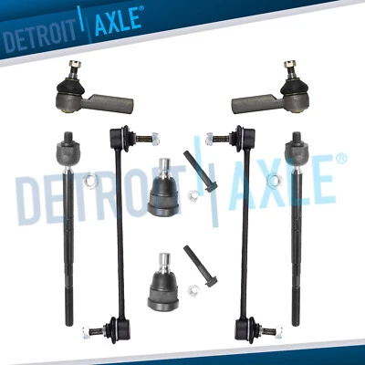 Front Tie Rods Ball Joints Sway Bars Kit for 2001-2004 Ford Escape Mazda Tribute - Image 1 of 4