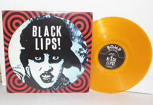 THE BLACK LIPS LP Clear Yellow Vinyl Bomp! Ltd Garage Rock Punk Freakout LIPS! - Bild 1 von 3
