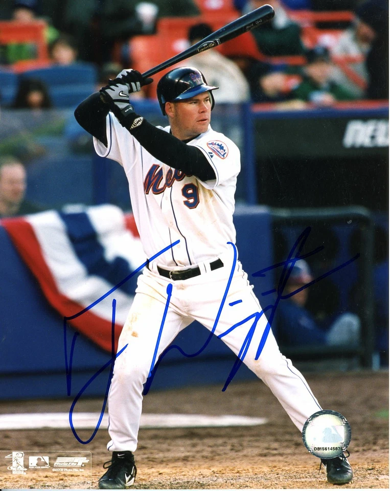 Ty Wigginton Autographed 8x10 New York Mets Free Shipping  #S450 - Image 1 of 1