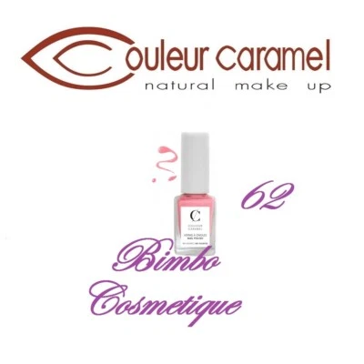 COULEUR CARAMEL 1 Nagellack Nagel- Bio 62 - Rose Dragee 11ML - Bild 1 von 2