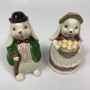 CONIGLIETTO CONIGLIO CERAMICA OTAGIRI VINTAGE SHAKER SALE E PEPE USATO IN OTTIME CONDIZIONI - Foto 1 di 7