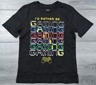 Gamer Shirt Boys Medium 8 Rather Be Fun Kids Video Game T-Shirt Tee Gift