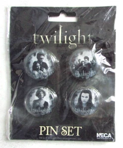 Pochette neuve Twilight Pin Set Neca TM & Summit Entertainment - Imagen 1 de 4