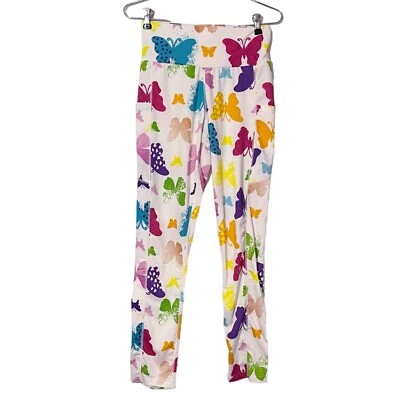 S. Christina Butterfly Leggings Women’s Small/medium Rainbow Garden Athleisure - Image 1 of 4