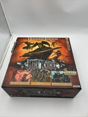 Mage Knight Ultimate Edition Wizkids Vlaada Chvatil Board Game - Mostly Sealed - Image 1 of 4