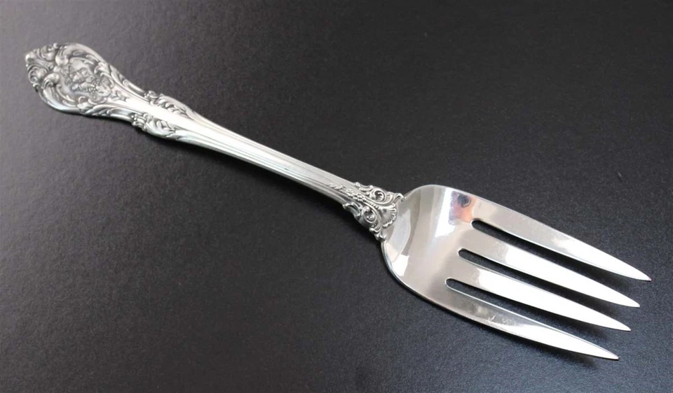 Tenedor de carne fría Gorham Sterling King Edward  Foto 1 de 1