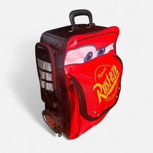 Disney Pixar Cars 3 Lightning McQueen Rust-eze Kids Padded Backpack - Picture 1 of 10