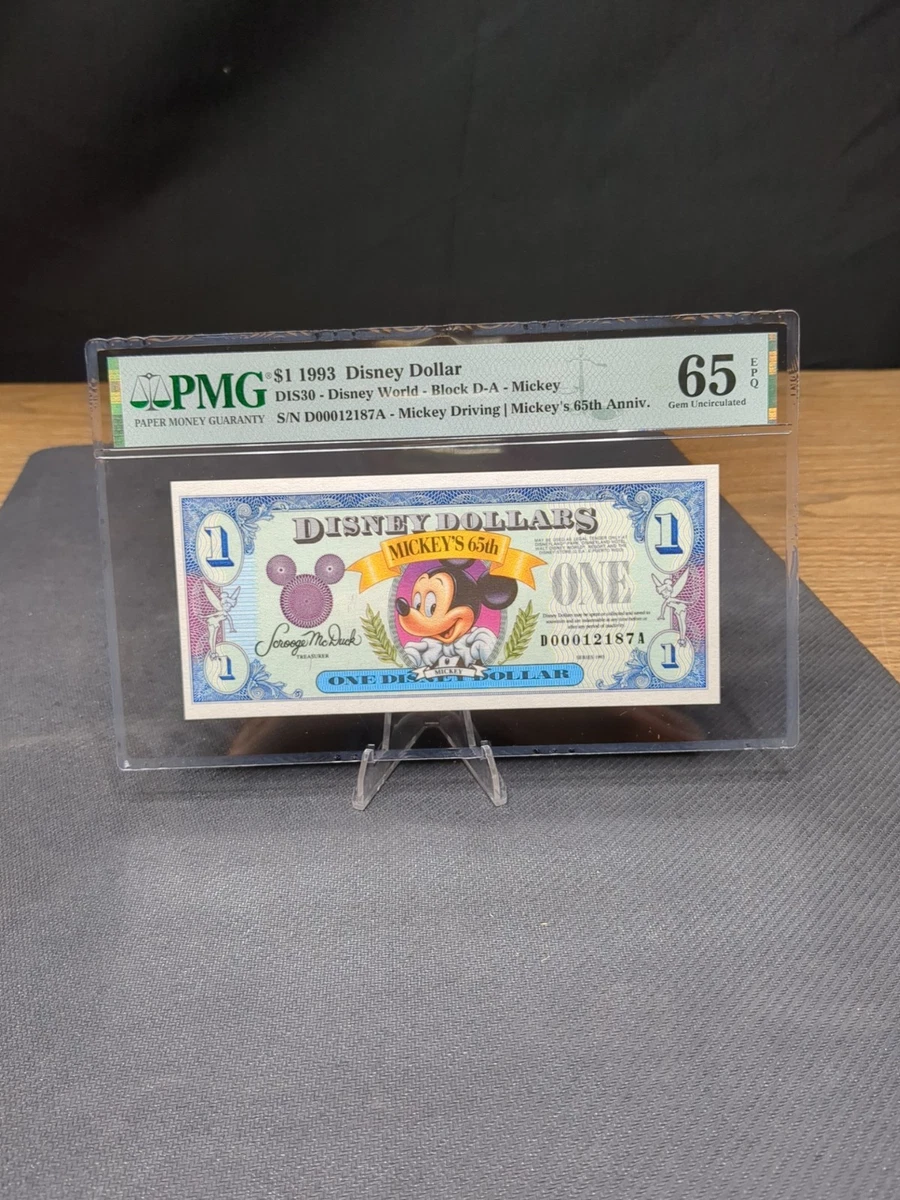 1993 Disney Dollar for sale | eBay
