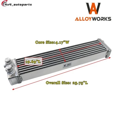 Aluminum Oil Cooler For 1971-1974 Mazda RX2, 72-78 RX3, 74-78 RX4, 79-95 RX-7 - Image 1 of 4