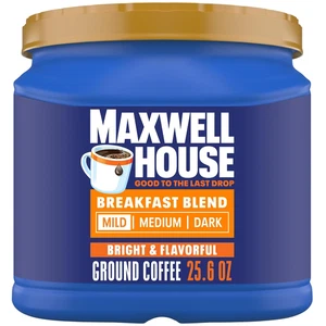 Breakfast Blend Mild Roast Ground Coffee, 25.6 oz Canister - Picture 1 of 1