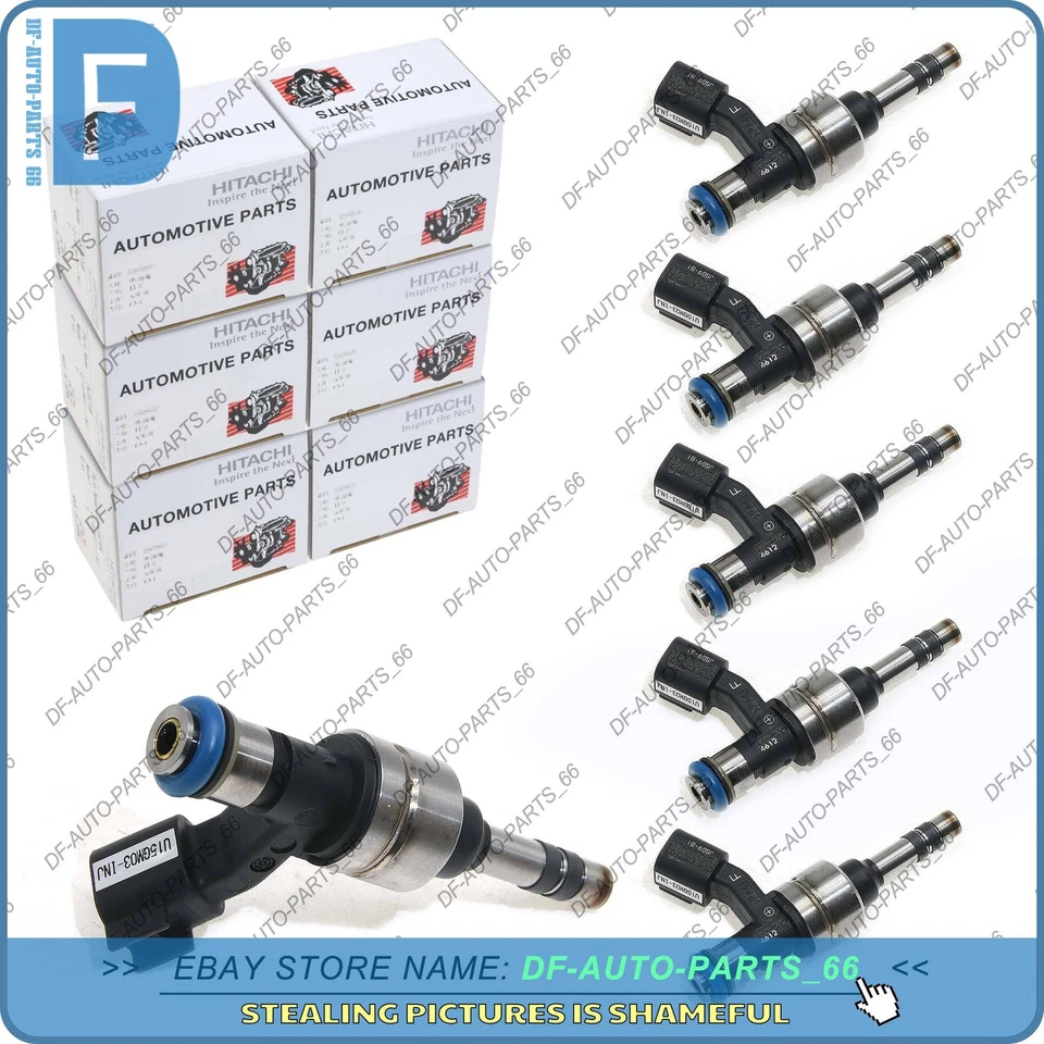 6X Inyectores de combustible 12634126 para Buick Cadillac Chevrolet GMC 2012-2022 3,6 L 3,0 L Foto 1 de 4