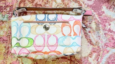 Coach Hampton выходные надпись верхняя ручка мешок Y2K 2000-х стиль ретро millennial - Изображение 1 из 4