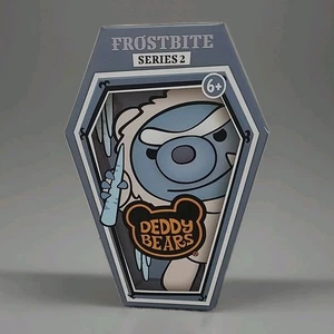 Deddy Bears with Coffin Card - Series 2 - FROSTBITE - 5" Plush NEW & SEALED 6+ - Picture 1 of 6