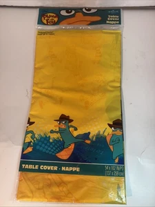 Disney Phineas und Ferb 54" x 102" Tischdecke Perry das Schnabeltier Motiv Agent P - Bild 1 von 10