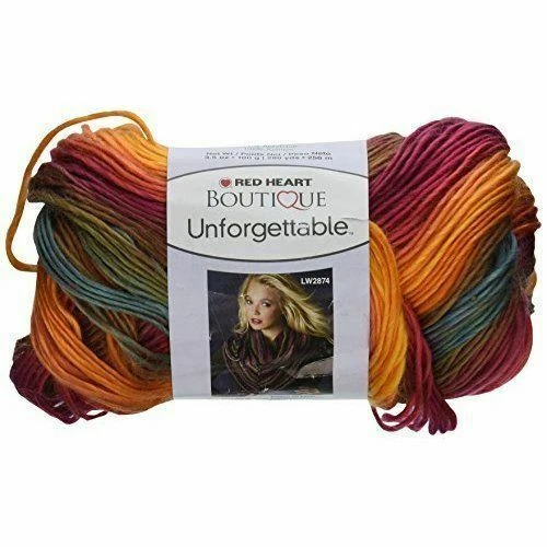 Red Heart Boutique Unforgettable Yarn Sunrise 1 Skien