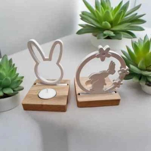 Base portacandele per inserto matrimonio decorazione tavolo, oggetti decorativi, regalo - Foto 1 di 3