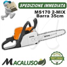 Motosega Stihl MS170 2-mix motore 2T barra 35cm taglialegna spranga professional