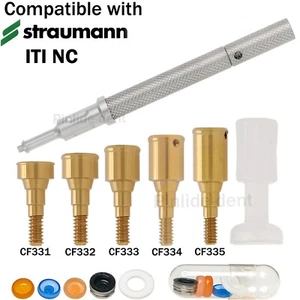 Dental ITI Straumann Locator Abutments NC Overdenture Male Cap Tool Removable - Picture 1 of 74