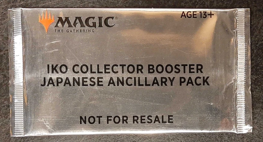Magic The Gathering Ikoria Collector Booster Japonés Paquete Auxiliar - Magic The Gathering Promo Foto 1 de 1