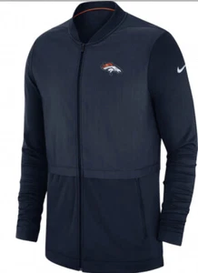 Nike Herren Denver Broncos Elite Sideline Hybrid Jacke mit durchgehendem Reißverschluss groß L NFL - Bild 1 von 12