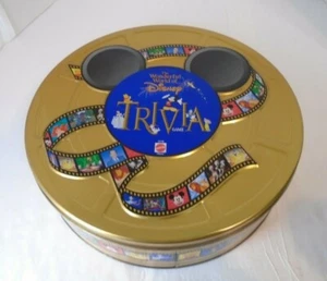 The Wonderful World Of Disney Juego de Trivia en Lata de Coleccionistas 1997 Estante - Imagen 1 de 10