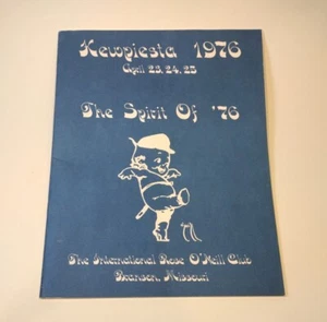 Kewpie 1976 Convention Kewpiesta Program Int'l Rose O'Neill Club Branson MO - Picture 1 of 6
