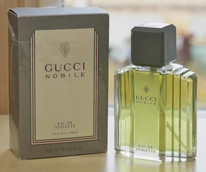 Vintage ** GUCCI NOBILE by GUCCI ** spray EDT 120 ml~4 oz DISCONTINUED LARGE - Picture 1 of 12