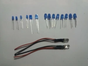 Technics- 1200-1210 kit de luces color azul para 2 platos - Picture 1 of 1