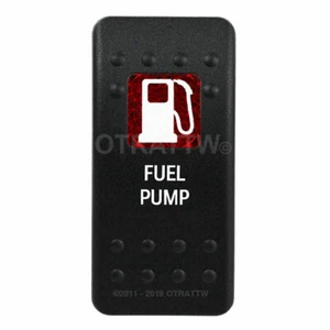 OTRATTW Carling Technologies Contura II Rocker only, FUEL PUMP, RED LENS - Bild 1 von 2