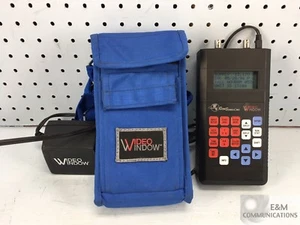 100554-001 COMSONICS VIDEO WINDOW CATV CABLE SIGNAL LEVEL METER WITH CASE - Picture 1 of 4