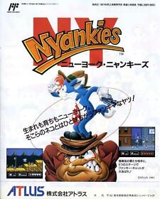 N.Y. Nyankies My Life My Love Famicom FC JAPANESE GAME MAGAZINE PROMO CLIPPING