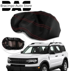 Cubierta reposabrazos de cuero para 2021+ consola deportiva Ford Bronco caja almohadilla cojín negro - Imagen 1 de 7