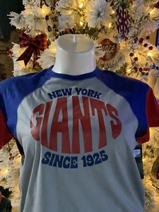New Era Women's New York Giants T-Shirt, L - Picture 1 of 1
