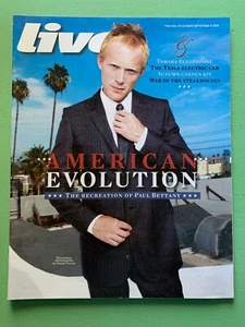 LIVE magazine 13-September-2009 PAUL BETTANY Tamara Ecclestone 7 Day TV Guide UK - Picture 1 of 2