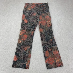 Mesmerize Jeans Size 10 Floral Multicolor Straight Fit Vintage 28x30.5 - Picture 1 of 16