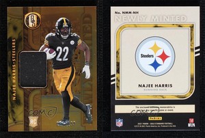 2021 Panini Gold Standard Newly Minted Memorabilia /299 Najee Harris Rookie RC