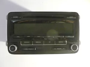 Original VW Eos Golf 6 Passat Tiguan Touran Autoradio RCD 310 CD MP3 5M0035186J - Bild 1 von 5