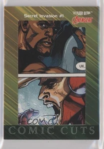 2022 Fleer Ultra Avengers Comic Cuts 28/40 Secret Invasion #1 #CC-SI1 - Picture 1 of 3