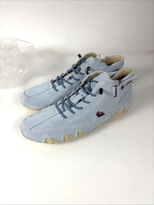 L DECK FREIZEIT STIEFELETTEN CHUKKA BOOTS / SCHUHE BLAU WILDLEDER HERREN GR 42 - Bild 1 von 6