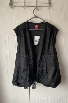 Nike Tech Men’s Woven Vest Gilet Loose Fit Size XXL HM4262-010  - Image 1 of 4