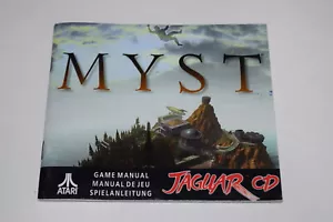 Myst CD Atari Jaguar Video Game Manual Only - Picture 1 of 1