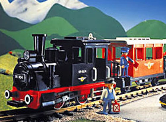 Playmobil -- Pièce de rechange -- RC Locomotive Vapeur - 4017 - - Photo 1/1