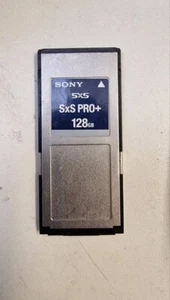 Sony SxS Pro+ Plus 128GB Memory Card with Case SBP-128B - Picture 1 of 3