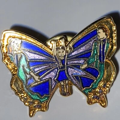 Enamel Butterfly Pin/Pin back Marilyn True signed People In Design   B4B - Image 1 of 2